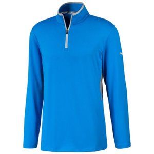 🔥PUMA Golf Rotation 1/4 Zip Color Ibiza Blue Style TC12609 NWT $65.00 PICK SIZE